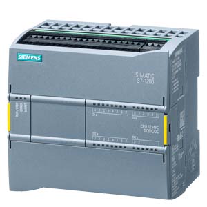 -gebraucht- S7-1200F CPU 1214 FC, 14DI/10DO/2AI, DC 24 V, 200 KB, F-CPU für Standard- & Sicherheitsanwendungen.