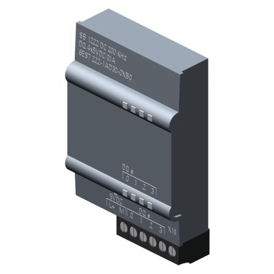 -gebraucht- SB 1222 Digitalausgabe 4DQ, 5 V DC, 200 kHz, Signalboard für SIMATIC S7-1200