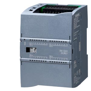 SM 1223, 16DI 24 V DC Sink/Source, 16DO Relais 2 A, digitale E/A für SIMATIC S7-1200.