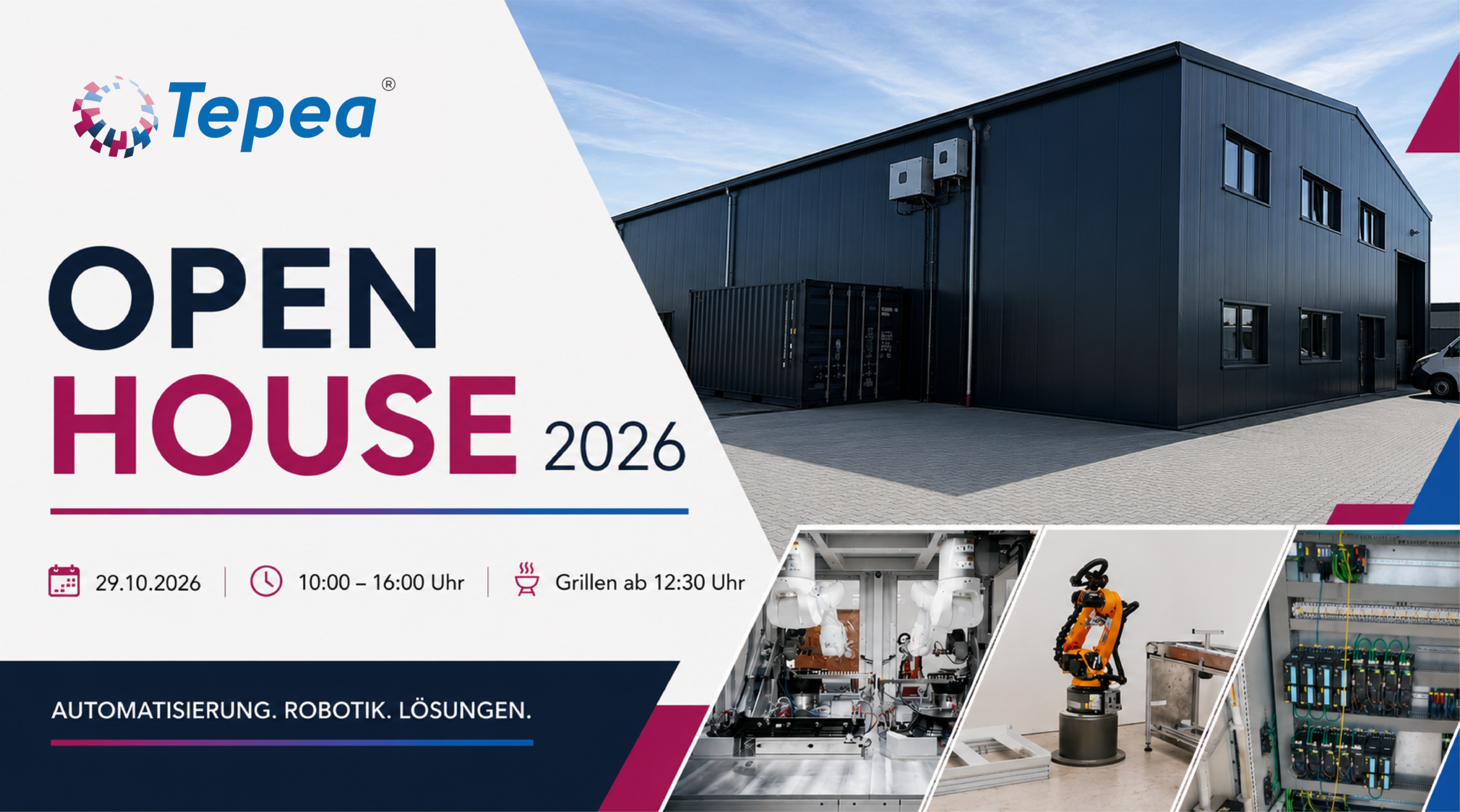 TEPEA Open House 2026 – Automatisierung & Robotik live erleben